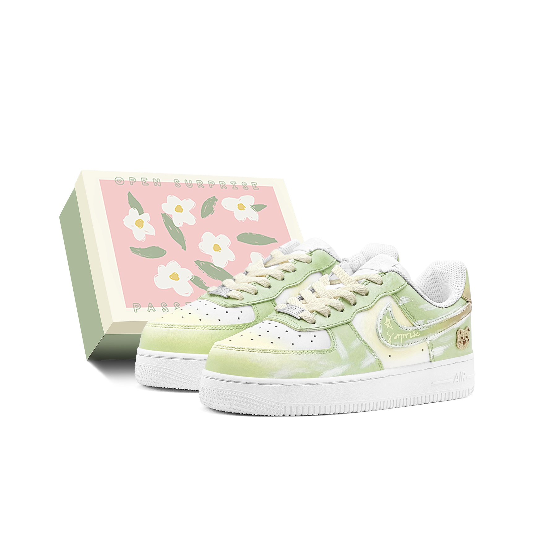 Nike Shoes Air Force 1 - รองเท้าสเก็ตบอร์ด Nike Air Force 1 สำหรับผู้หญิง