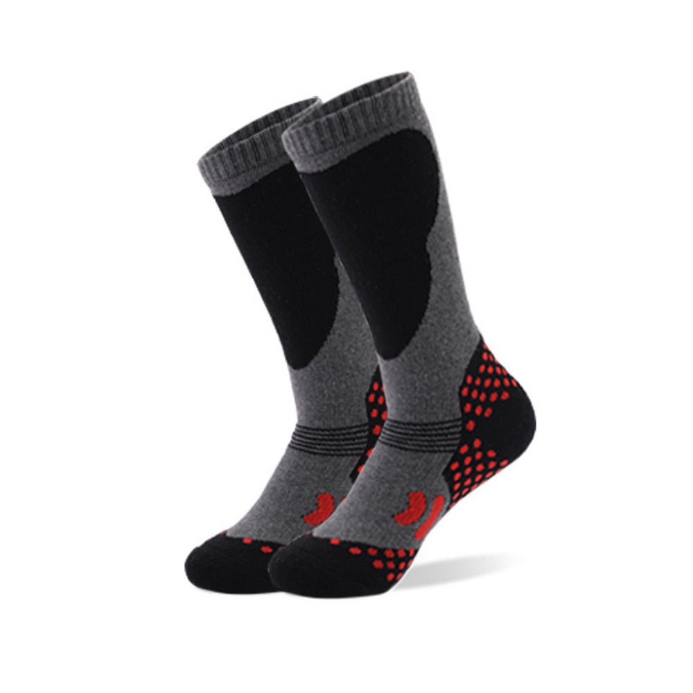 Thermal Sock Winter - ถุงเท้าสกีเด็กผ้าฝ้ายดูดซับเหงื่อฤดูหนาวอบอุ่นหนาขึ้นถุงเท้ากีฬาที่อบอุ่นระบายอากาศได้ดีป้องกันกลิ่น