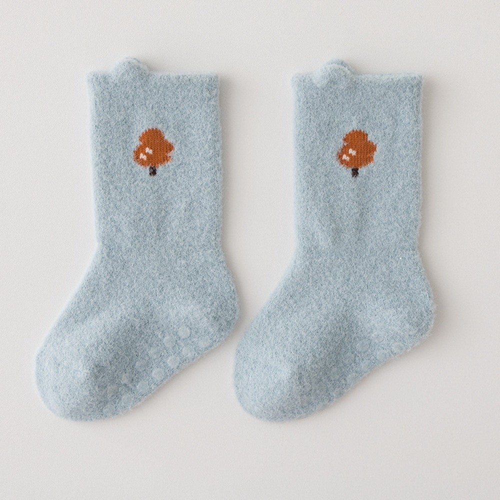 ถุงเท้าเด็กน่ารักลายสัตว์ 2 คู - Thermal Sock Winter บทวิจารณ์และราคา