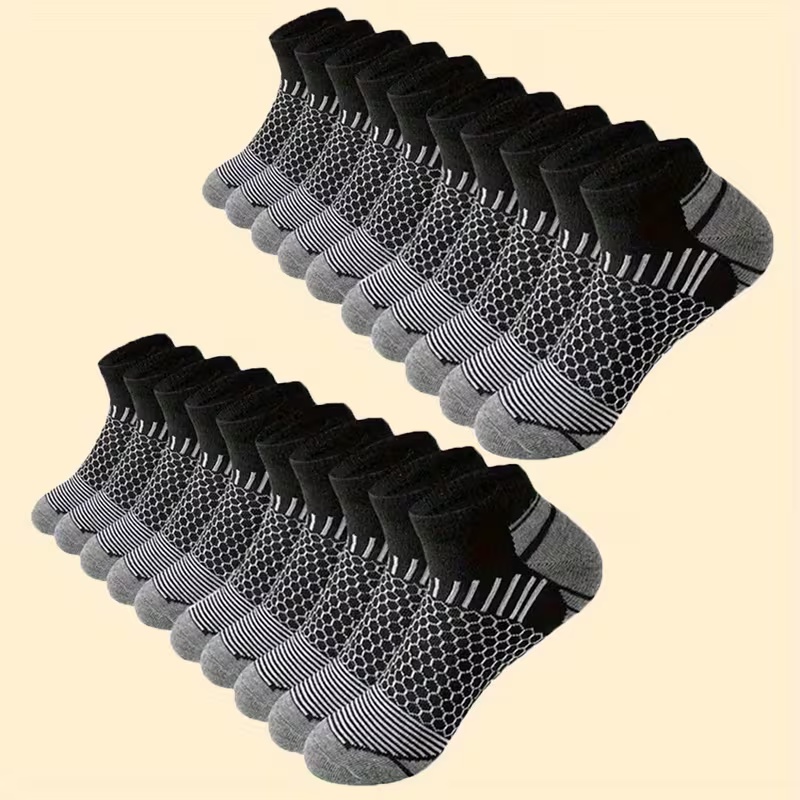 ถุงเท้าวิ่งสำหรับผู้ชายแบบมีแผ - Athletic Sock Cushion บทวิจารณ์และราคา