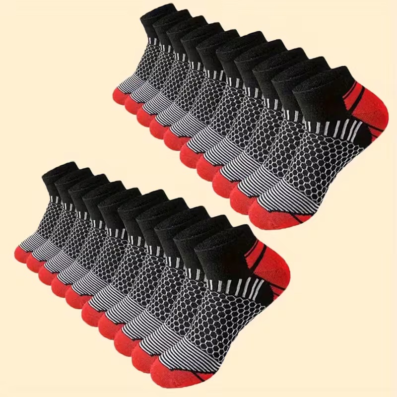 ถุงเท้าวิ่งสำหรับผู้ชายแบบมีแผ - Athletic Sock Cushion บทวิจารณ์และราคา