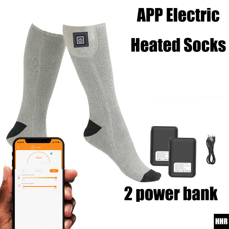 ถุงเท้าอุ่นไฟฟ้าควบคุมผ่านแอปอ - Thermal Sock Winter บทวิจารณ์และราคา