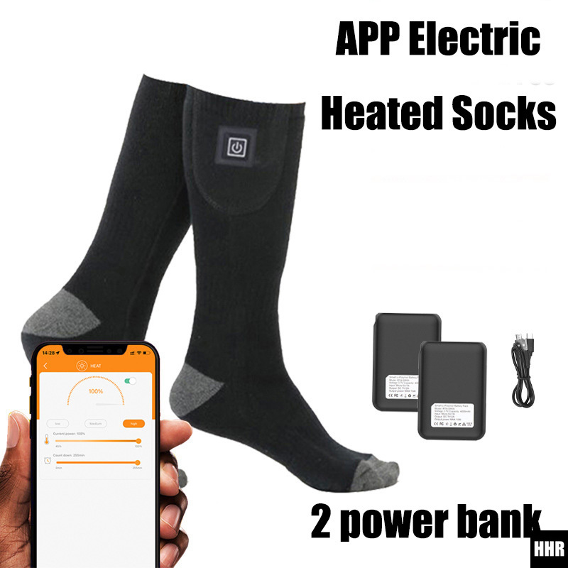ถุงเท้าอุ่นไฟฟ้าควบคุมผ่านแอปอ - Thermal Sock Winter บทวิจารณ์และราคา