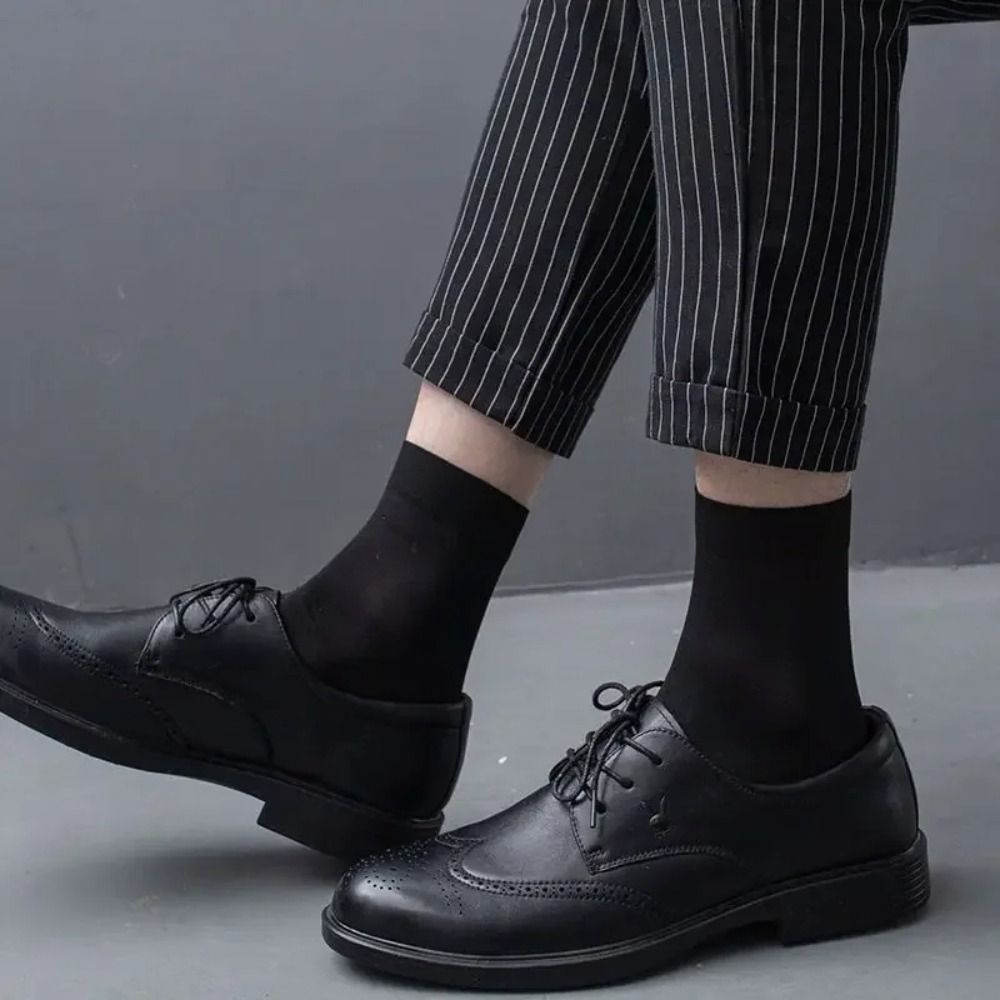 10 คู่แฟชั่น Breathable Men ถุ - Silk Sock Bamboo บทวิจารณ์และราคา