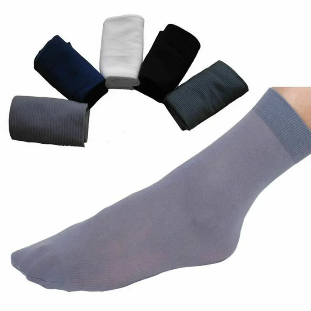 ถุงเท้าผู้ชายแบบลำลอง 10 คู่ ร - Silk Sock Bamboo บทวิจารณ์และราคา